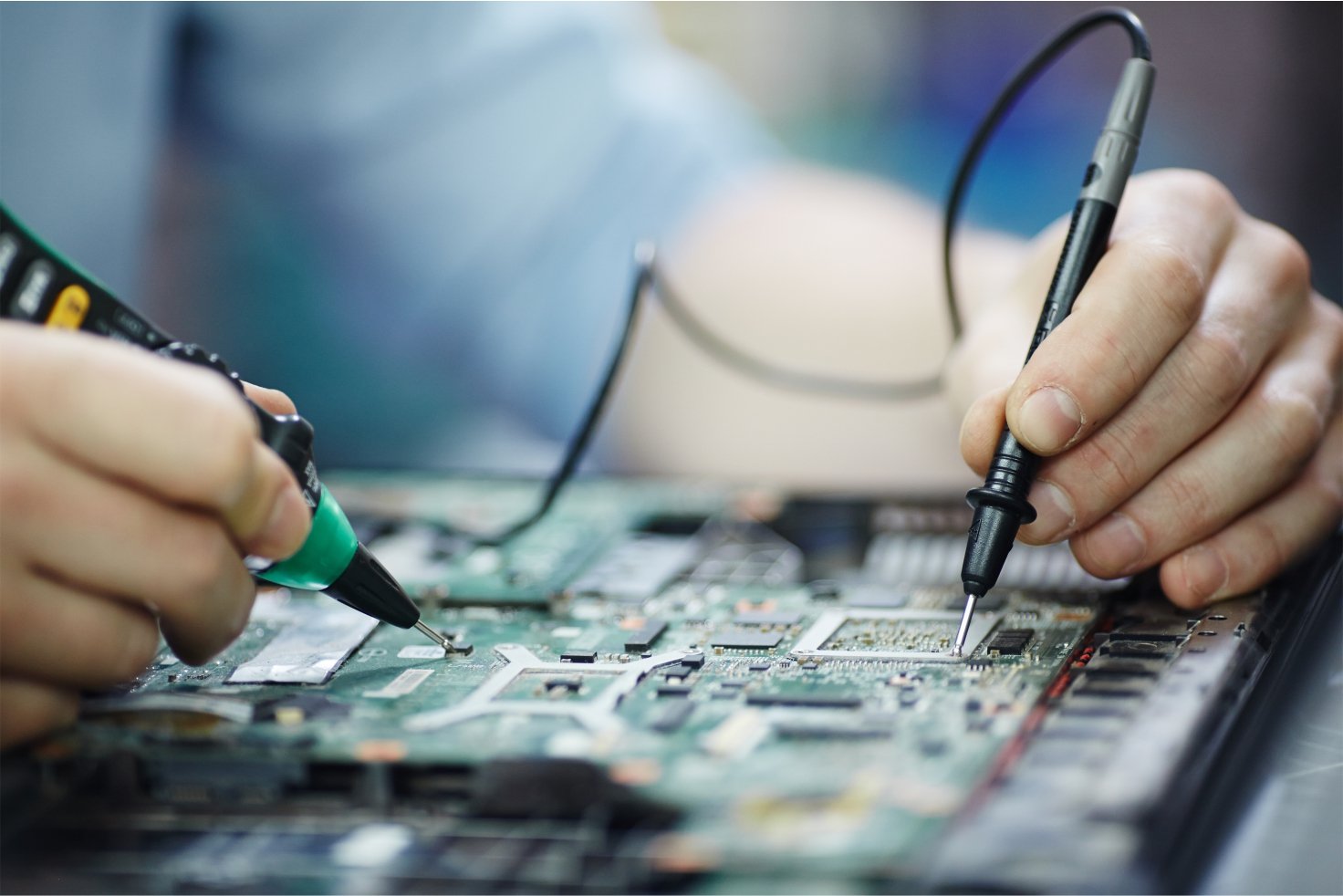 Diagnóstico e reparo em placa eletrônica